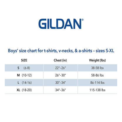 Gildan Youth Heavy Cotton™ 5.3 oz. T-Shirt  - G500B